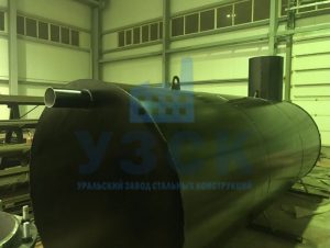 Резервуар горизонтальный стальной наземный в Казани