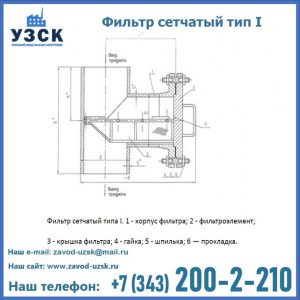 Фильтр сетчатый ФС по Т-ММ-11-2003 в Казани