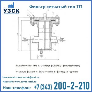 Фильтр сетчатый ФС по Т-ММ-11-2003 в Казани
